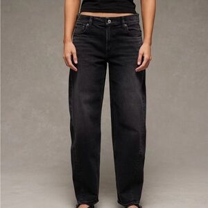 American Eagle Stretch Barrel Jeans